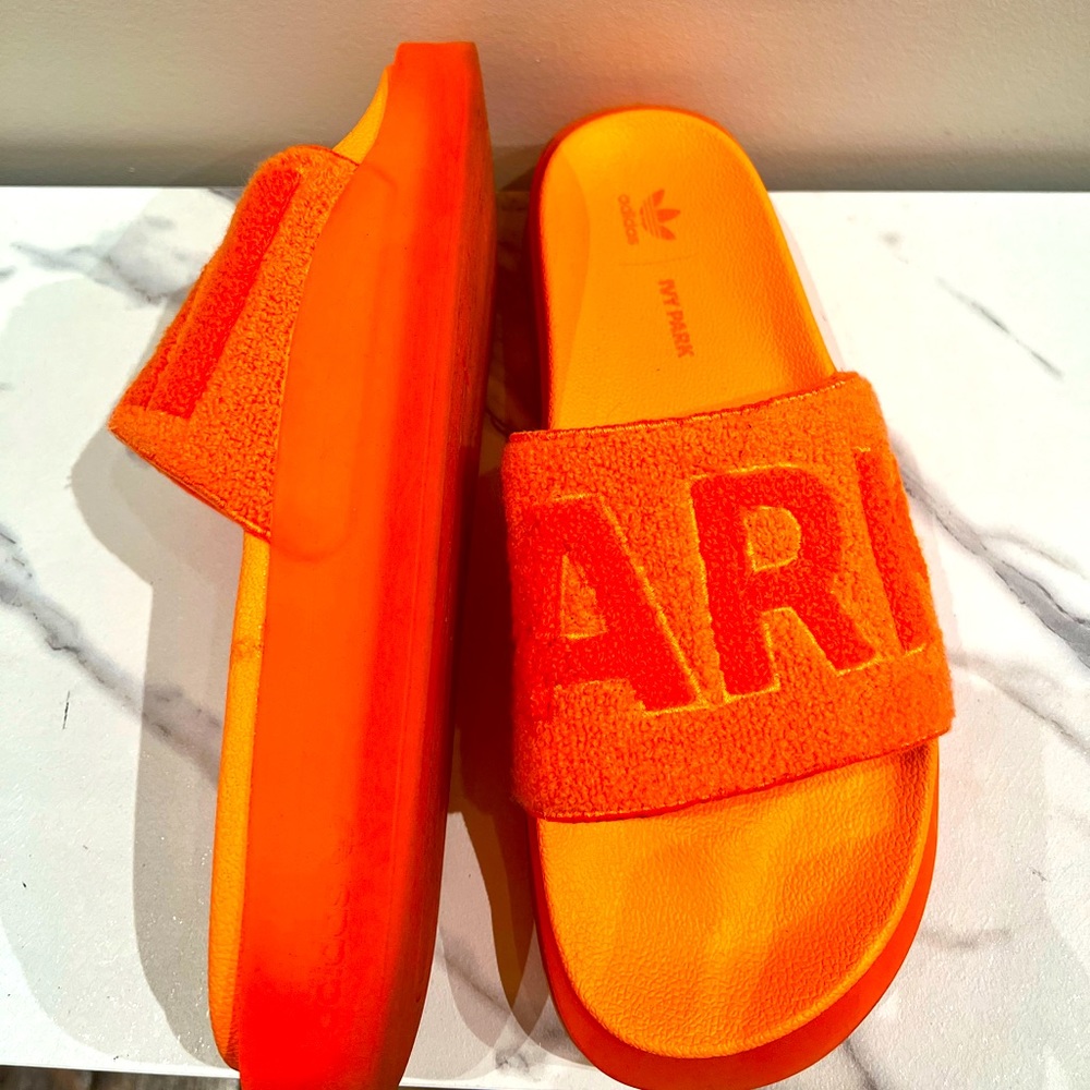 Ivy Park X Adidas Flex Park Platform Slides - image 1